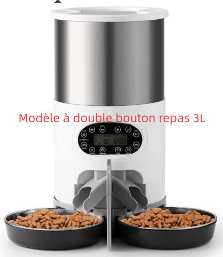 Distributeur de nouriture automatique pour chats