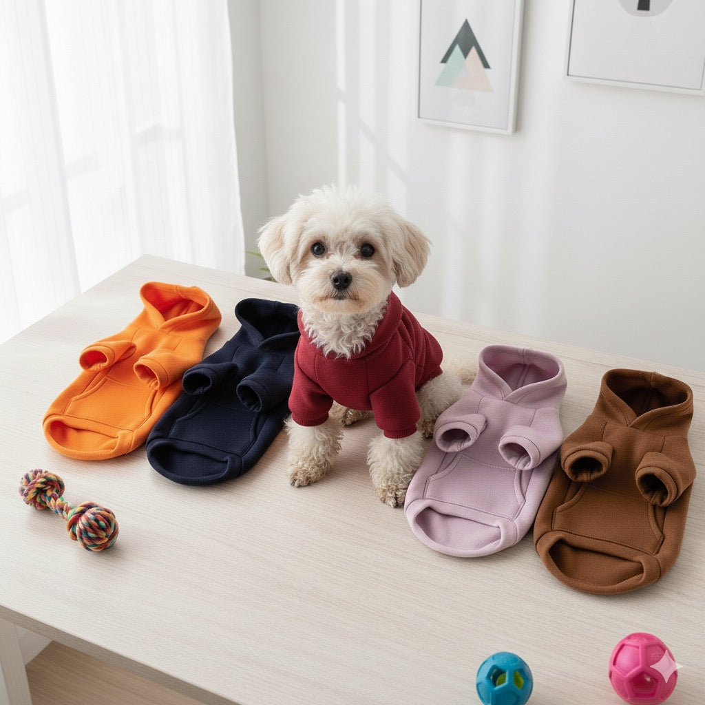 Sweat à capuche d'hiver pour chien
