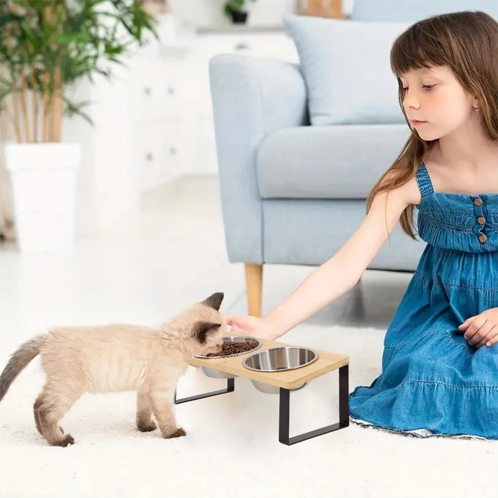Bols surélevés pour chat