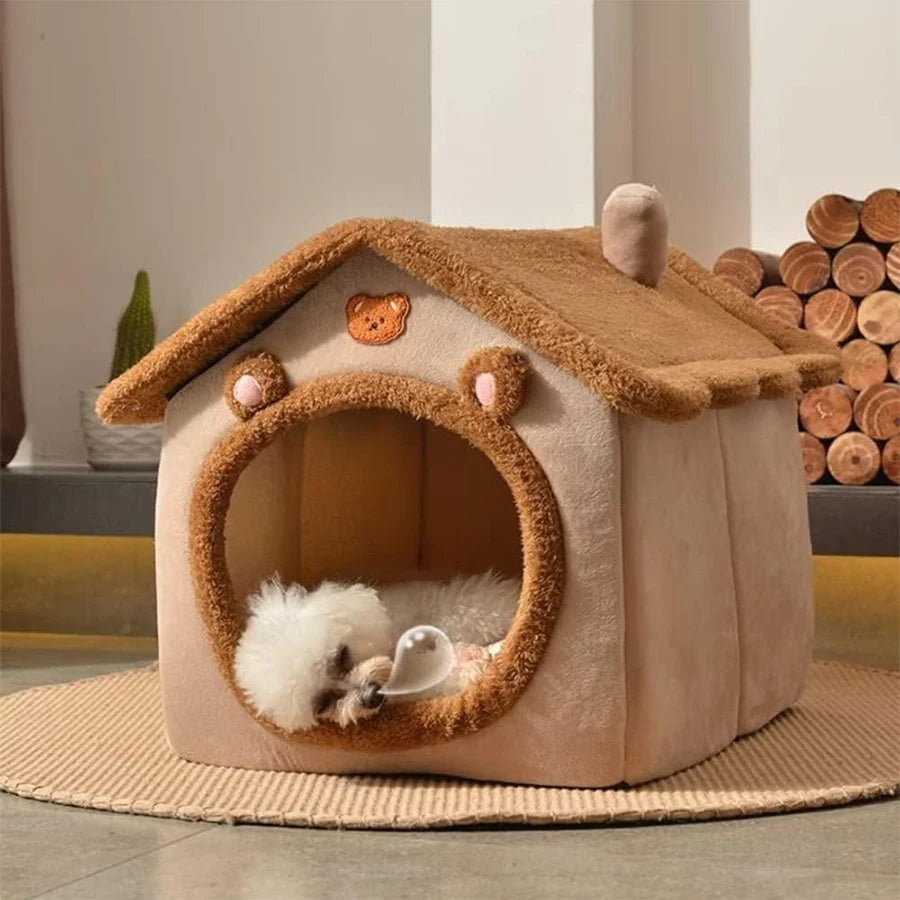 Niche pliable pour animaux de compagnie