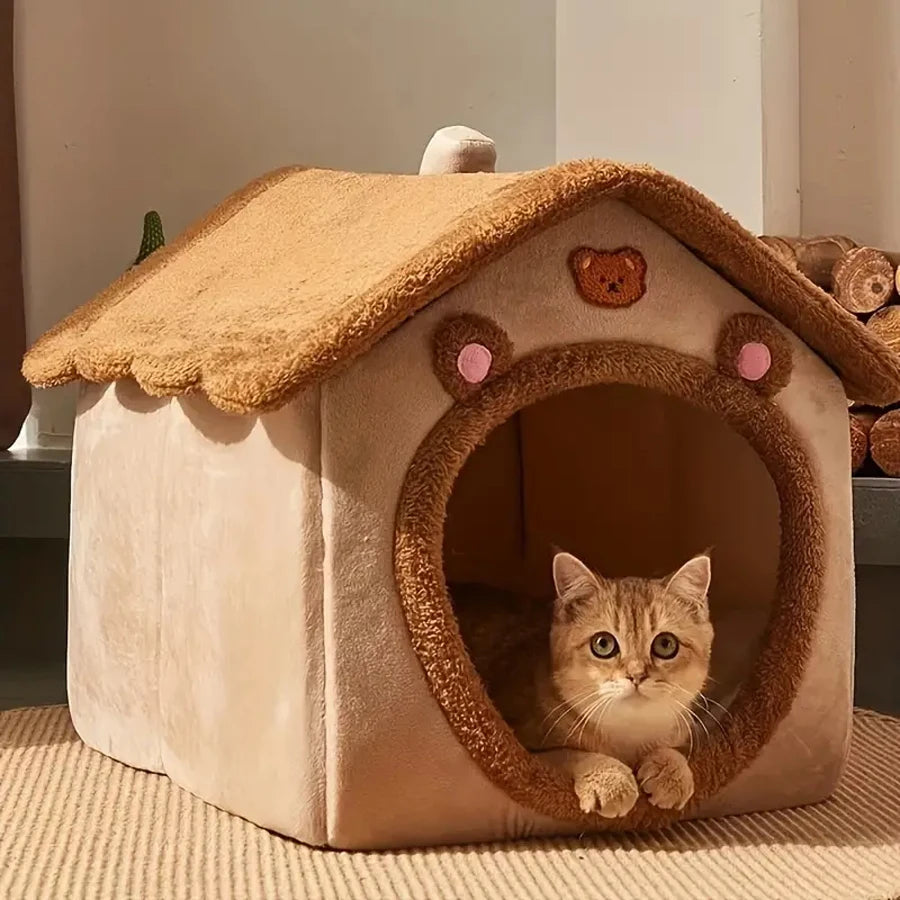 Niche pliable pour animaux de compagnie