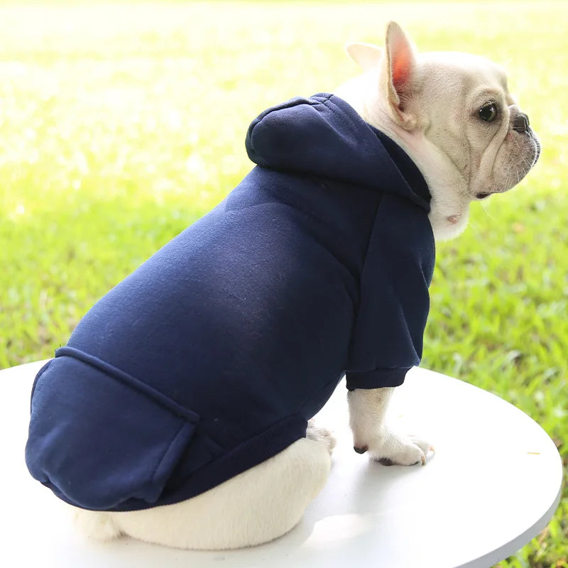 Sweat à capuche d'hiver pour chien