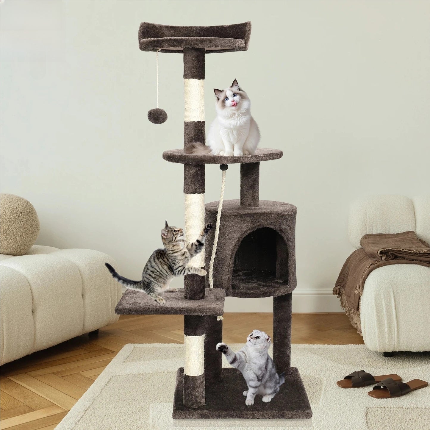 Arbre à chat multi-niveaux