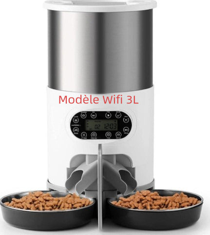 Distributeur de nouriture automatique pour chats