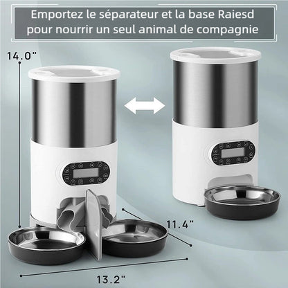 Distributeur de nouriture automatique pour chats