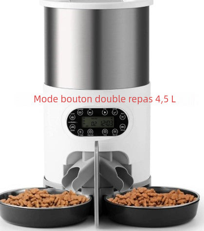 Distributeur de nouriture automatique pour chats