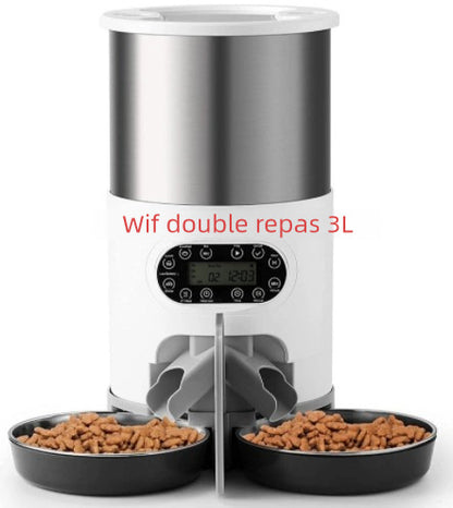 Distributeur de nouriture automatique pour chats