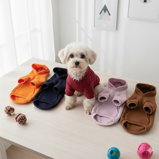 Sweat à capuche d'hiver pour chien