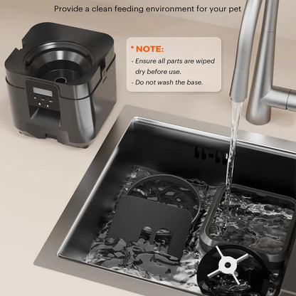 Distributeur automatique de nourriture pour chat et chien